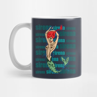 SIREN IN THE SEA Mug